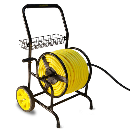 Heavy Duty Hose Reel Cart with Wheels