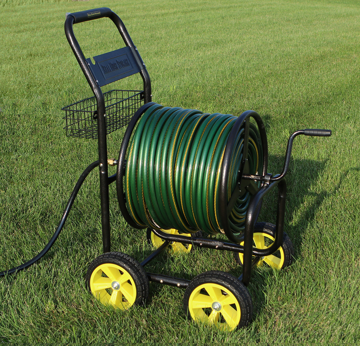 4-Wheel Industrial Hose Wagon - 400ft Hose Capacity