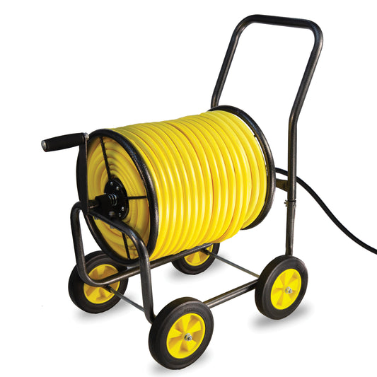 Hose Reel Cart with Wheels