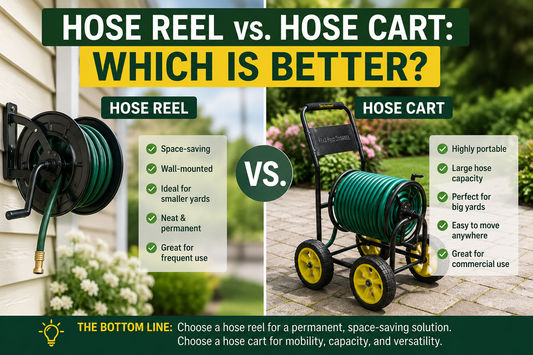 Hose Reel vs. Hose Cart: Which Is Better?