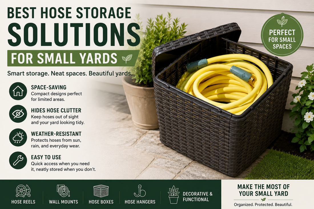 Best Hose Storage Solutions for Small Yards
