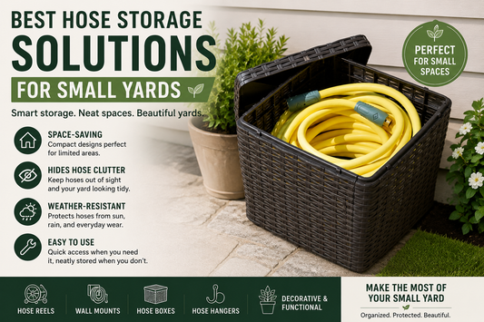 Best Hose Storage Solutions for Small Yards