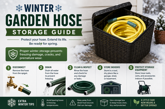 Winter Garden Hose Storage Guide: How to Protect Your Hose During Cold Weather
