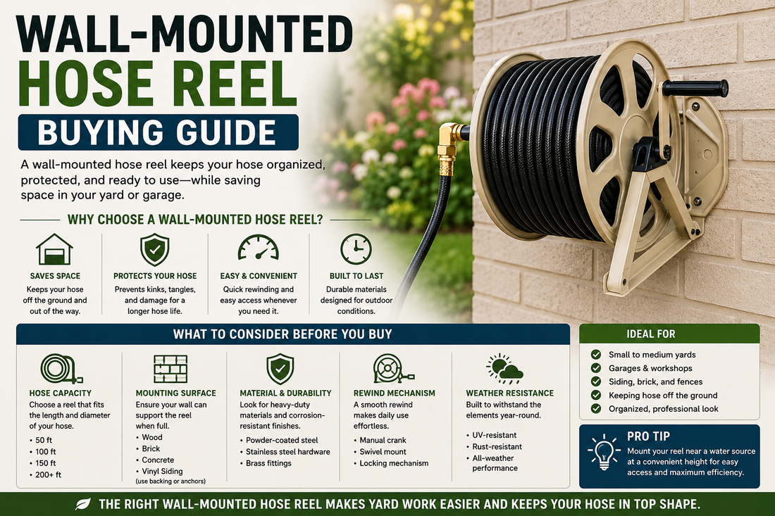 Wall-Mounted Hose Reel Buying Guide