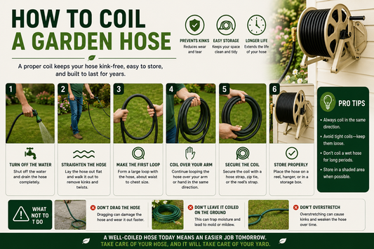 How to Coil a Garden Hose