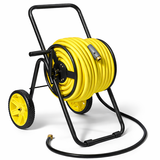 175ft metal hose reel cart for residential gardening use