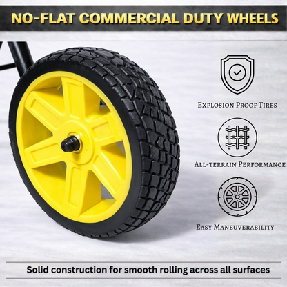 175ft metal hose reel cart for residential gardening use