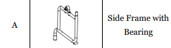 Professional Hose Cart 2-Wheel – 300ft Capacity (Replacement Part)