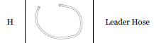 (WM-KD-BRN) Wall Mount Hose Reel - Brown Replacement Parts